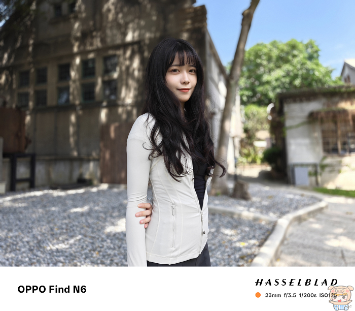 OPPO Find N6人像模式：哈蘇經典濾鏡與自然膚色散景