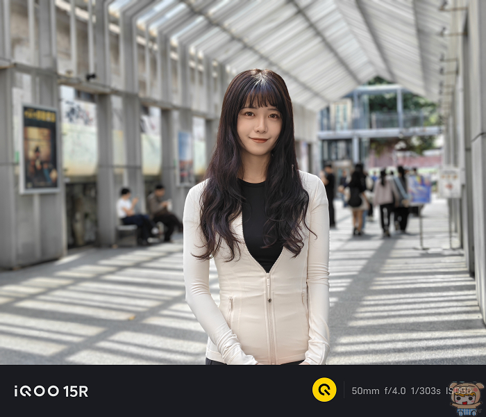 iQOO 15R 50mm 人像模式虛化效果