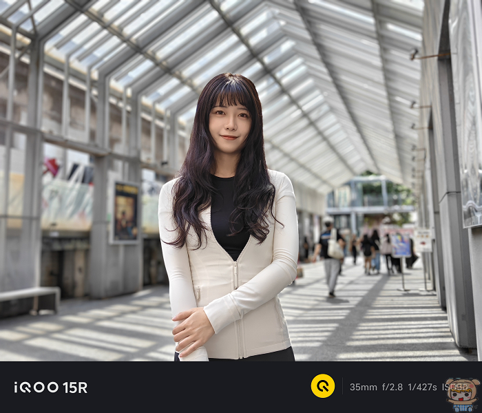 iQOO 15R 35mm 人像模式虛化效果