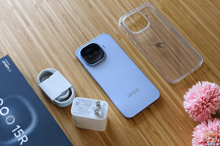 iQOO 15R 盒裝配件 100W 超級閃充充電器 保護殼 取卡針