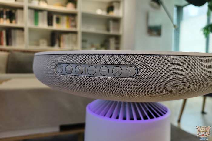 LG AeroSpeaker 頂部觸控按鍵介面介紹
