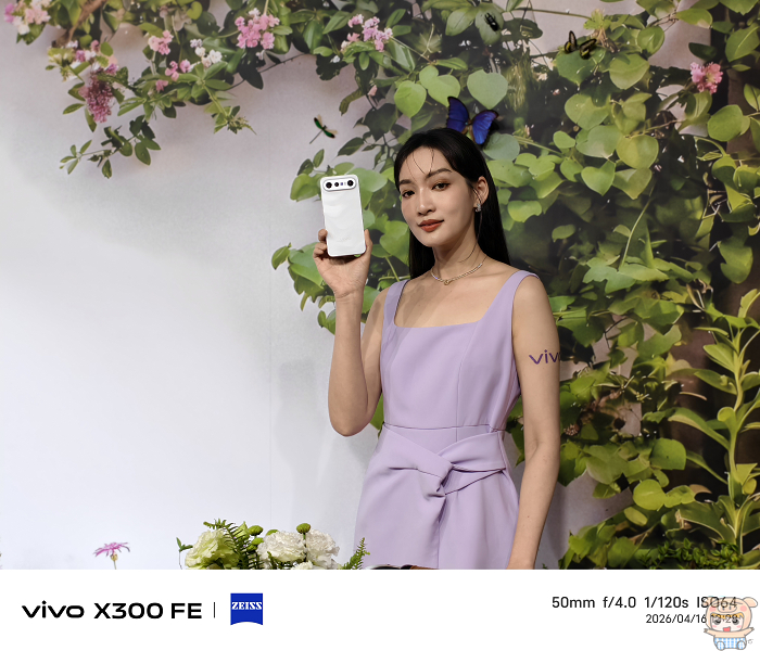 vivo X300 FE 人像模式 50mm實拍樣張