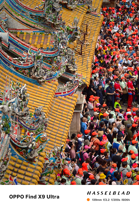 OPPO Find X9 Ultra 拍攝鎮瀾宮盛況