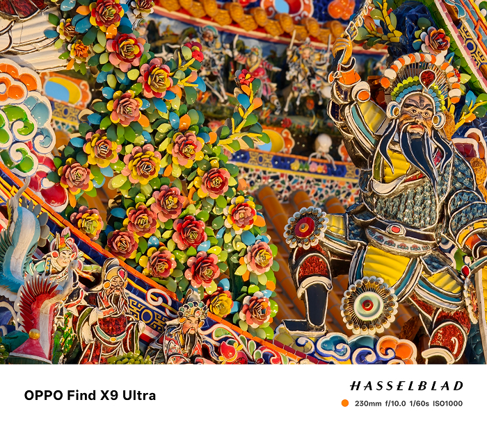 OPPO Find X9 Ultra 實機拍攝大甲媽祖遶境人文影調