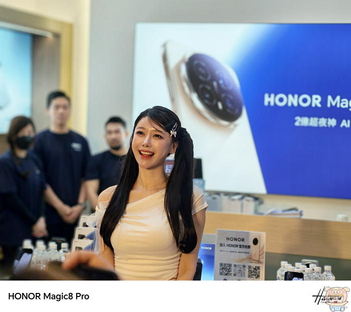 HONOR Magic8 Pro 人像模式實拍李雅英