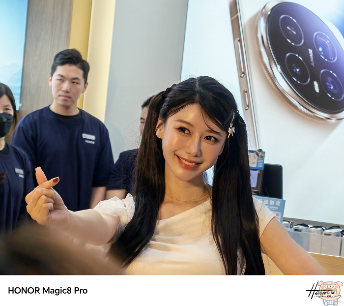 HONOR Magic8 Pro 人像模式散景效果測試