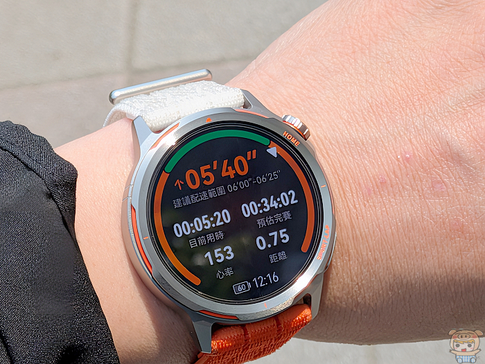 HUAWEI WATCH GT Runner 2 搭載 3D 浮動天線設計