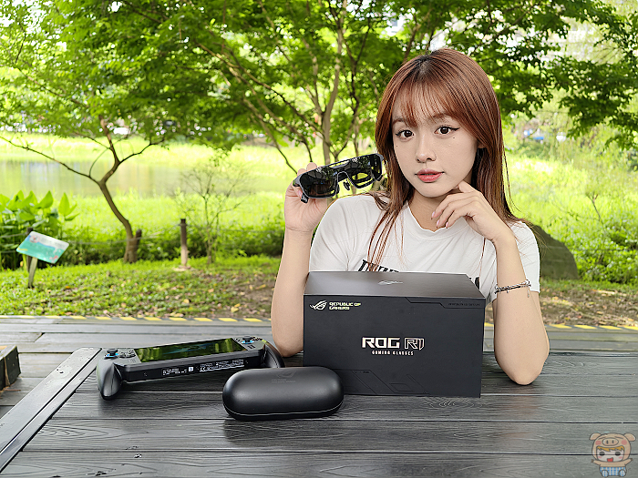 ROG XREAL R1 電競 AR 眼鏡開箱外觀