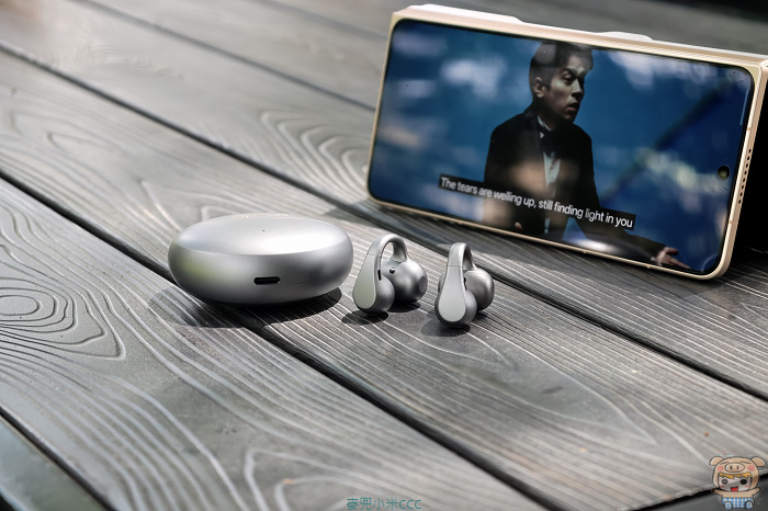 OPPO Enco Clip2 開放式耳夾耳機深鈦灰外觀開箱