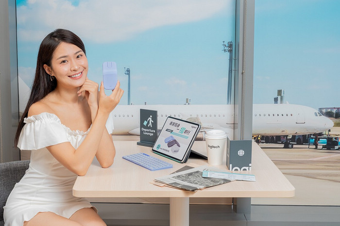 Logitech Mobi 無線摺疊滑鼠極致便攜口袋尺寸設計