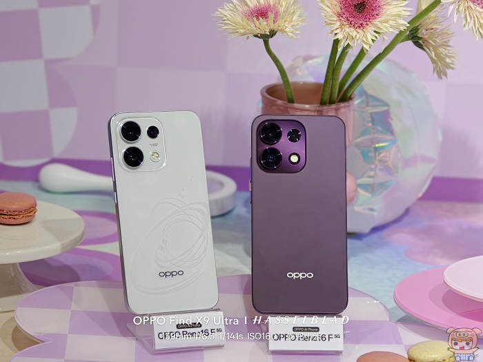 OPPO Reno16極窄邊框平面螢幕與高解析度流暢顯示效果