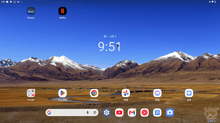 內建 Android 16 作業系統,通過 Google EDLA 認證並支援 Gemini Live