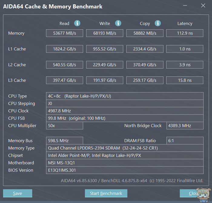 搭載13代i7處理器 效能超好 且不到1公斤 超可攜 MSI