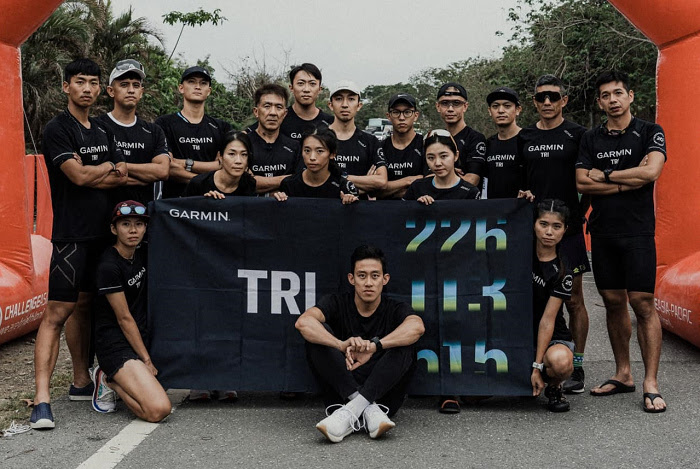 nEO_IMG_全台首個鐵人科學化訓練專班Garmin TRI，由張團畯親自設計冠軍選手訓練菜單，帶領16位學員勇闖Challenge Taiwan全員破PB締造不凡佳績.jpg