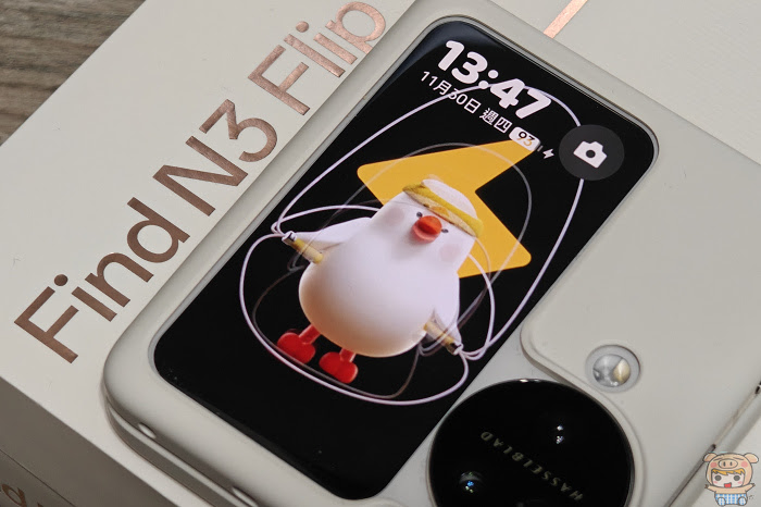 OPPO Find N3 Flip 外螢幕應用大解放~  首