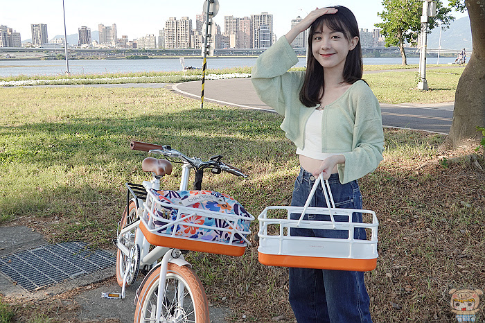 Bikniks 超電力野餐行旅車 ，首創置物籃+充電功能合一