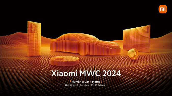 小米 首款電動車  Xiaomi SU7 於 MWC 202