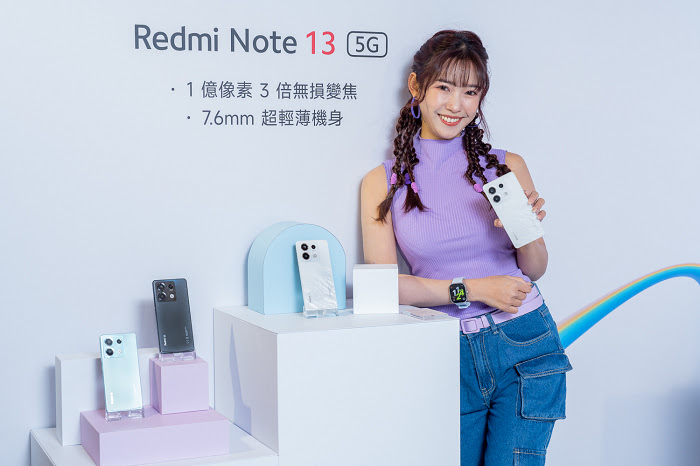 nEO_IMG_6. Redmi Note 13 5G 採用省電高效的聯發科天璣 6080 晶片，並且搭載 6.67 吋 AMOLE 柔性平面螢幕，加上 120Hz 的高刷新率和 2160Hz 的瞬時觸控採樣率，帶來更流暢的影音體驗。.jpg
