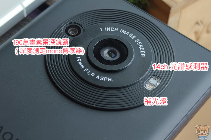 獨特單”鏡頭、環狀散熱結構~  SHARP AQUOS R