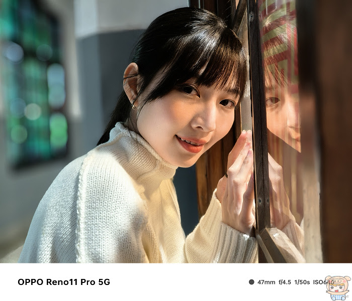 美拍人像機~  OPPO Reno11 Pro 全新自然系外