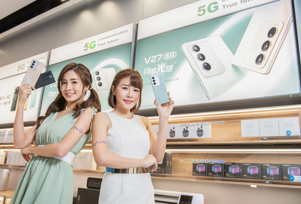【新聞照片1】vivo V27 5G神級旗艦人像手機自帶光環創神蹟，首波銷售成長近5倍.jpg