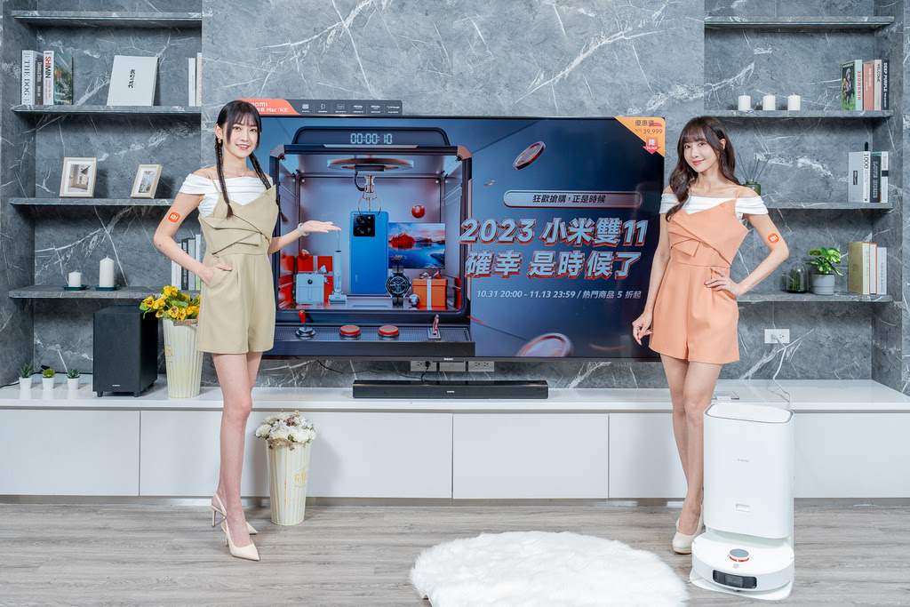 10. Xiaomi 智慧顯示器 Max 86 型具備影院級超大86吋全螢幕、超高螢幕機身比與4K Ultra HD解析度，擁有120Hz超高螢幕更新頻率，結合4K 120Hz MEMC動態補償技術，能達到毫秒級的幀插值，提供高速場景無卡頓的影像。.jpg