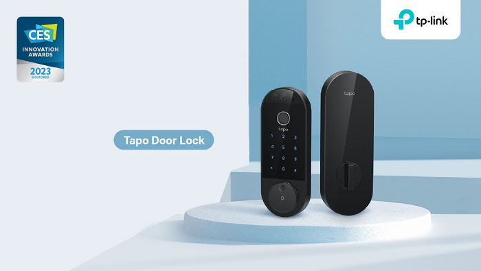 nEO_IMG_【新聞圖片】TP-Link Tapo智慧門鎖奪下CES 2023創新獎.jpg