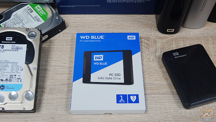 WD BLUE PC SSD 來囉！ WD 藍標BLUE 1TB 2.5吋SATAIII SSD 開箱評測